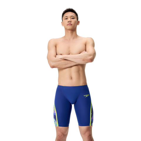 Mens Fastskin LZR Pure Intent 2.0 Jammer Navy Morphosis Hyper Yellow