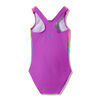 Toddler Girls Radiating Splice One Piece Neon Jelly