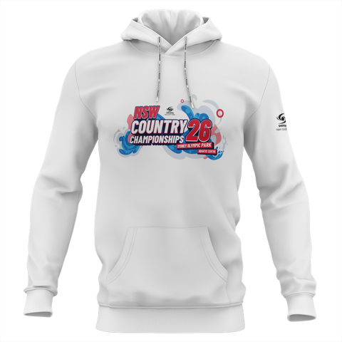 2026 Veriu NSW Country SC Championships Unisex Hoodie White