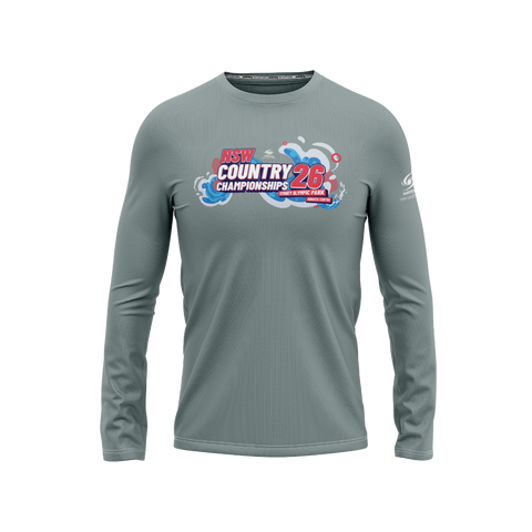 2026 Veriu NSW Country SC Championships Unisex Long Sleeve T-Shirt Grey