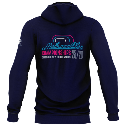 2026 NSW Senior Metropolitan SC Championships Zip Hoodie Blue