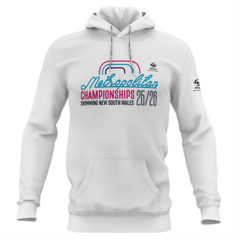 2026 NSW Metropolitan SC Championships Hoodie White