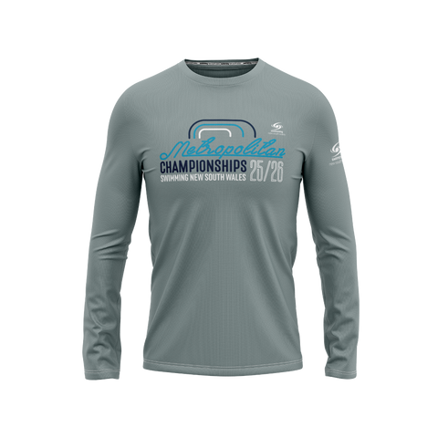 2026 NSW Dooleys Metropolitan SC Championships Unisex Long Sleeve T-Shirt Smoke