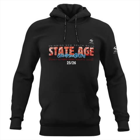 2026 NSW Speedo Youth State Age SC Championships Unisex Hoodie Black