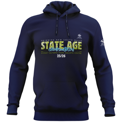 2026 NSW Speedo Youth State Age SC Championships Unisex Hoodie Navy