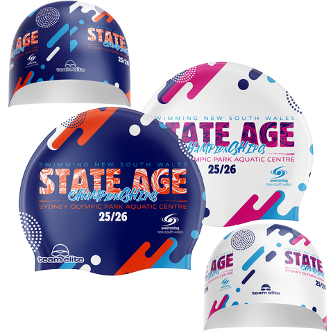 2026 NSW Speedo Youth State Age SC Championships Reversible Cap