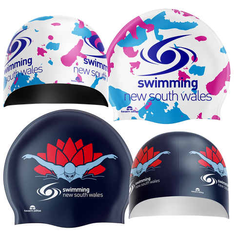 Official Swimming NSW Reversible Cap