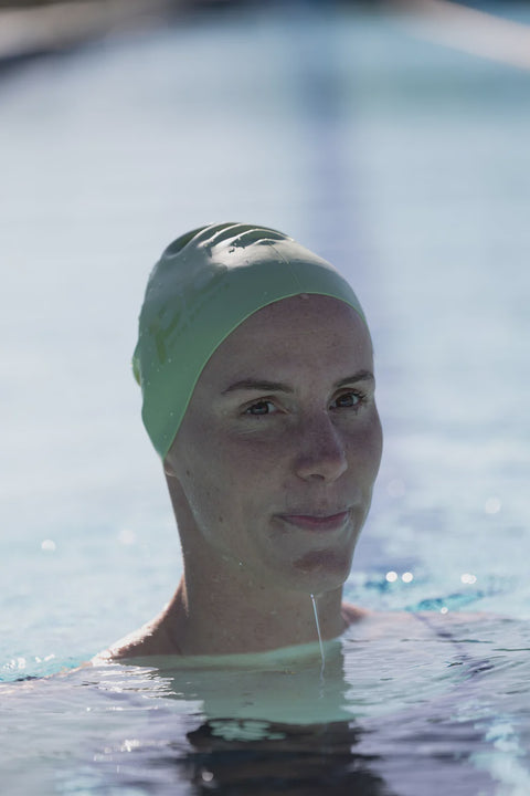 PB With Bronte Swim Cap Sage