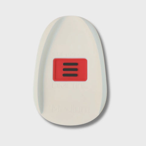 DMC SOF Paddles V2.0 White Red Logo