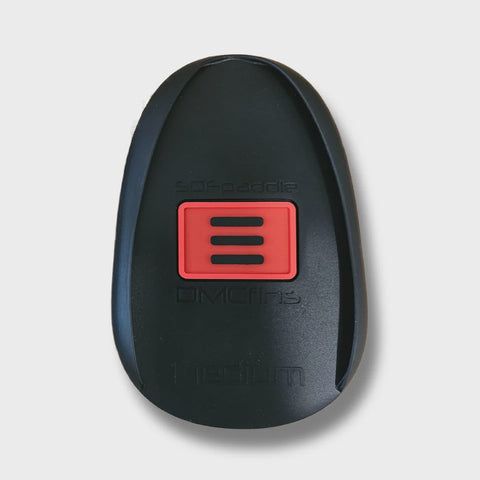 DMC SOF Paddles V2.0 Black Red Logo