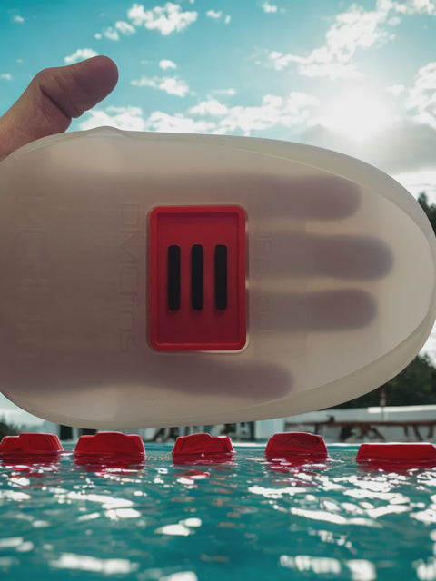 DMC SOF Paddles V2.0 Glass Red Logo
