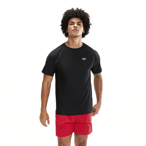 Mens Essential Short Sleeve Swim Shirt